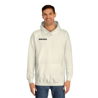 RIDEHIGH Hoodie Logo Plain Front and Rear