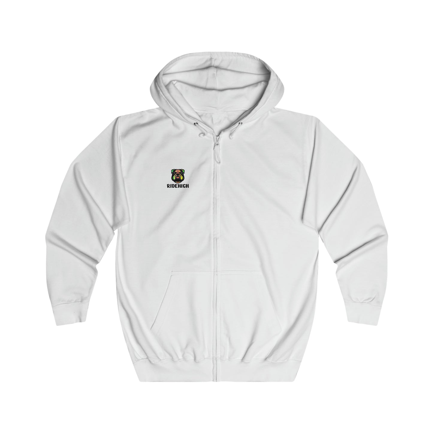 RIDEHIGH Full Zip Hoodie SKI/MTB Logo