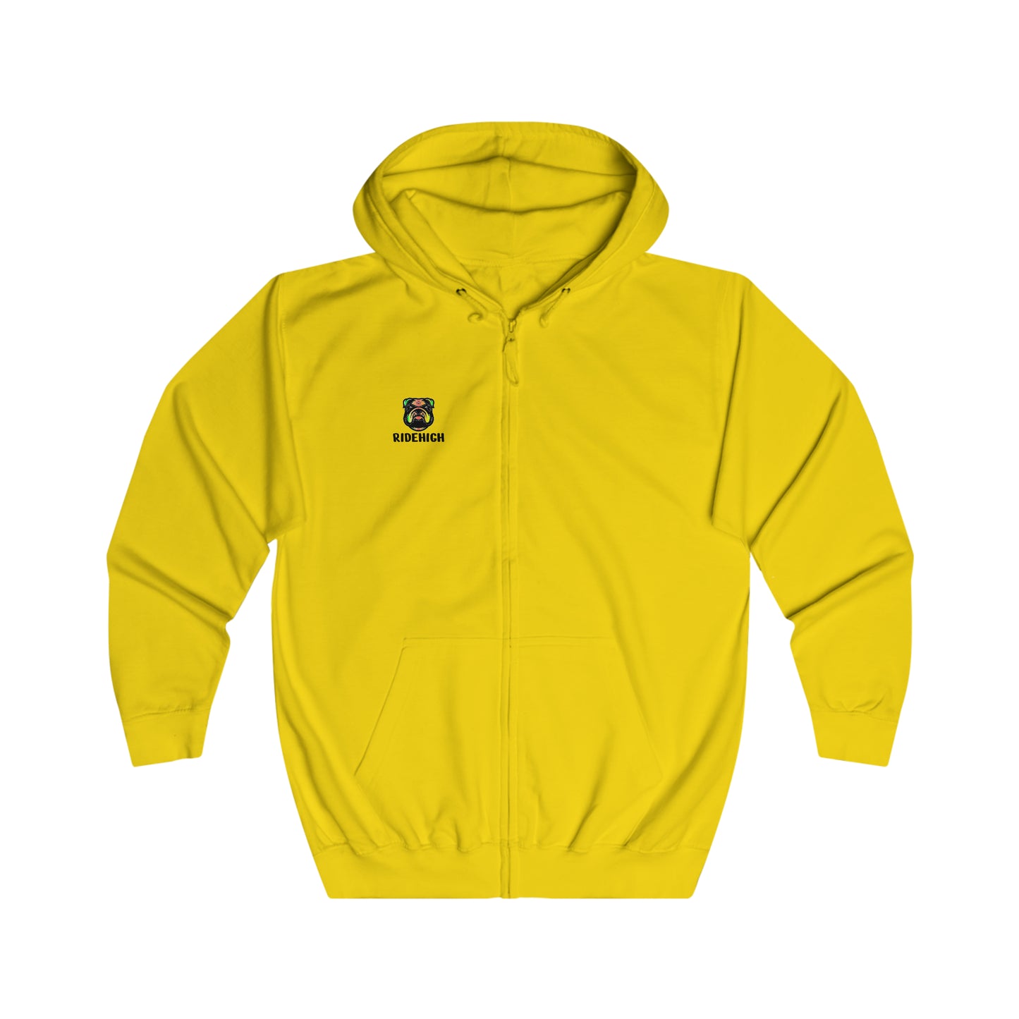 RIDEHIGH Full Zip Hoodie SKI/MTB Logo