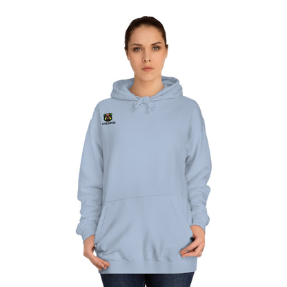 RIDEHIGH Ski Hoodie Small Logo and slogan rear