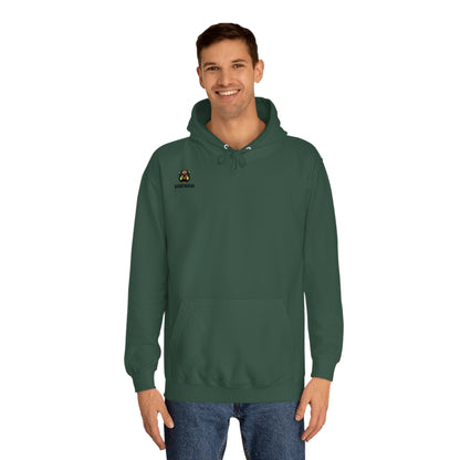 RIDEHIGH Ski Hoodie Small Logo and slogan rear