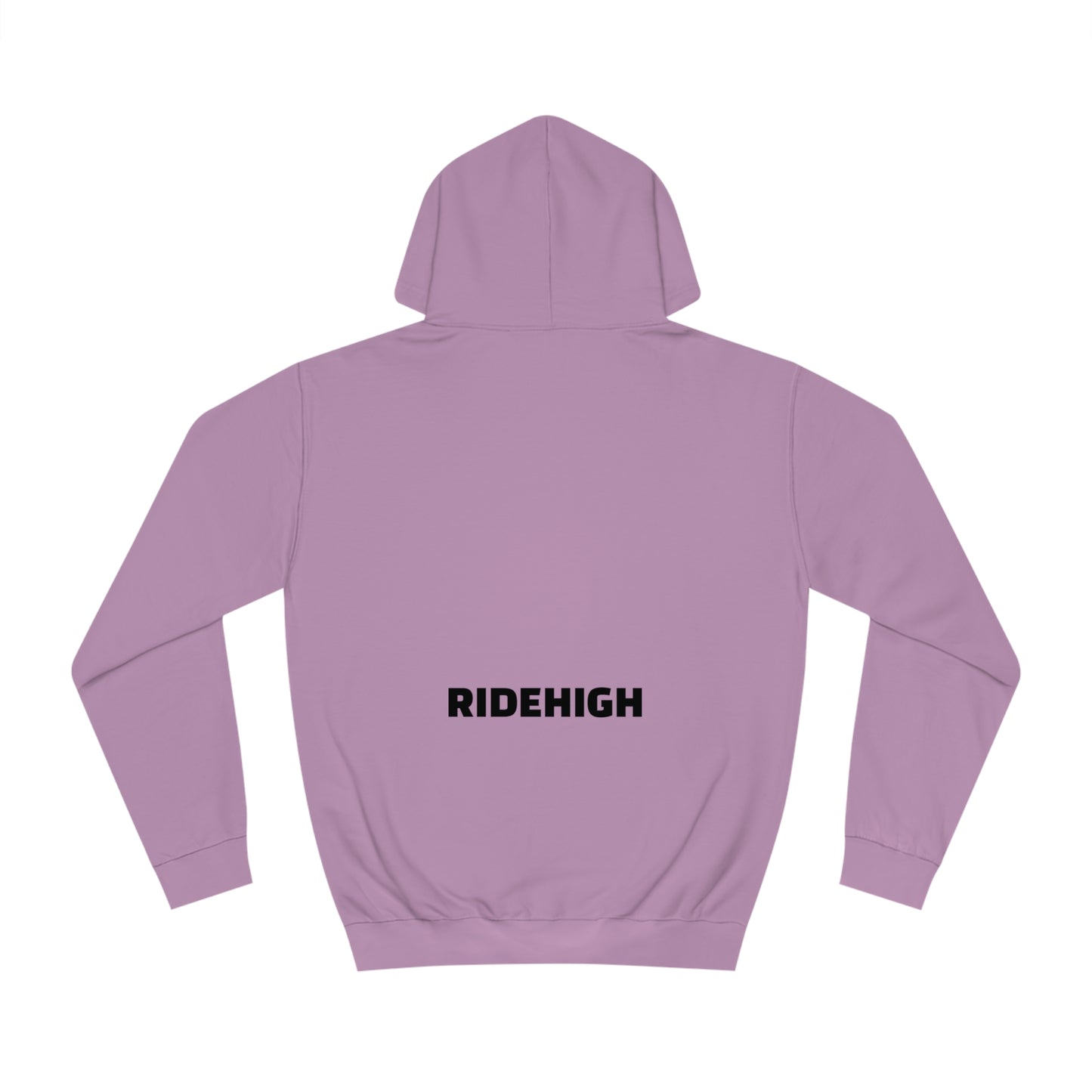 RIDEHIGH Hoodie Logo Plain Front and Rear