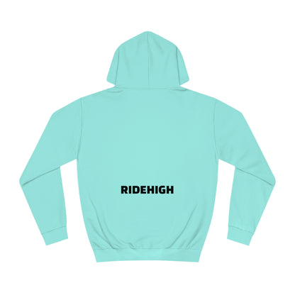 RIDEHIGH Hoodie Logo Plain Front and Rear