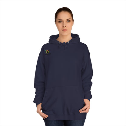 RIDEHIGH Ski Hoodie Small Logo and slogan rear