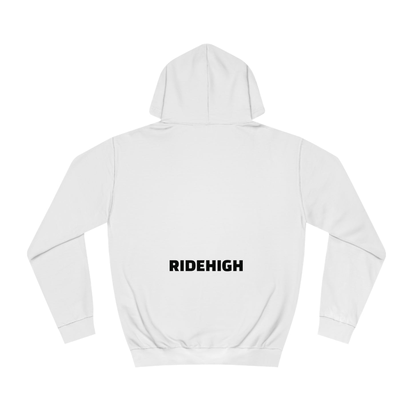 RIDEHIGH Hoodie Logo Plain Front and Rear