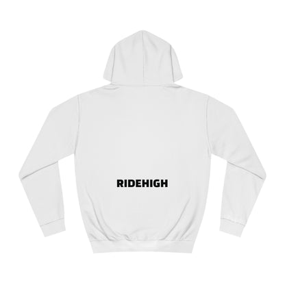 RIDEHIGH Hoodie Logo Plain Front and Rear