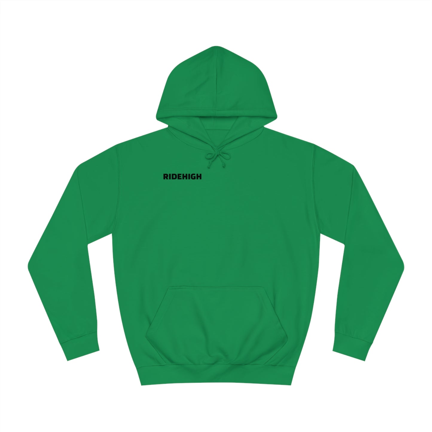 RIDEHIGH Hoodie Logo Plain Front and Rear