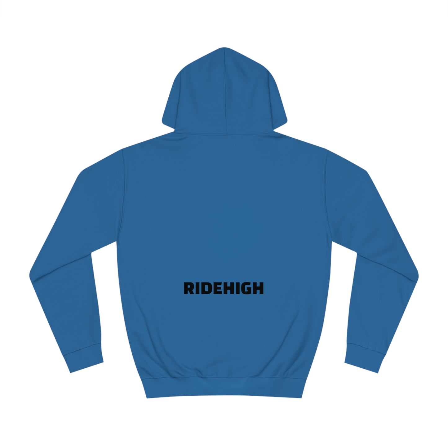 RIDEHIGH Hoodie Logo Plain Front and Rear