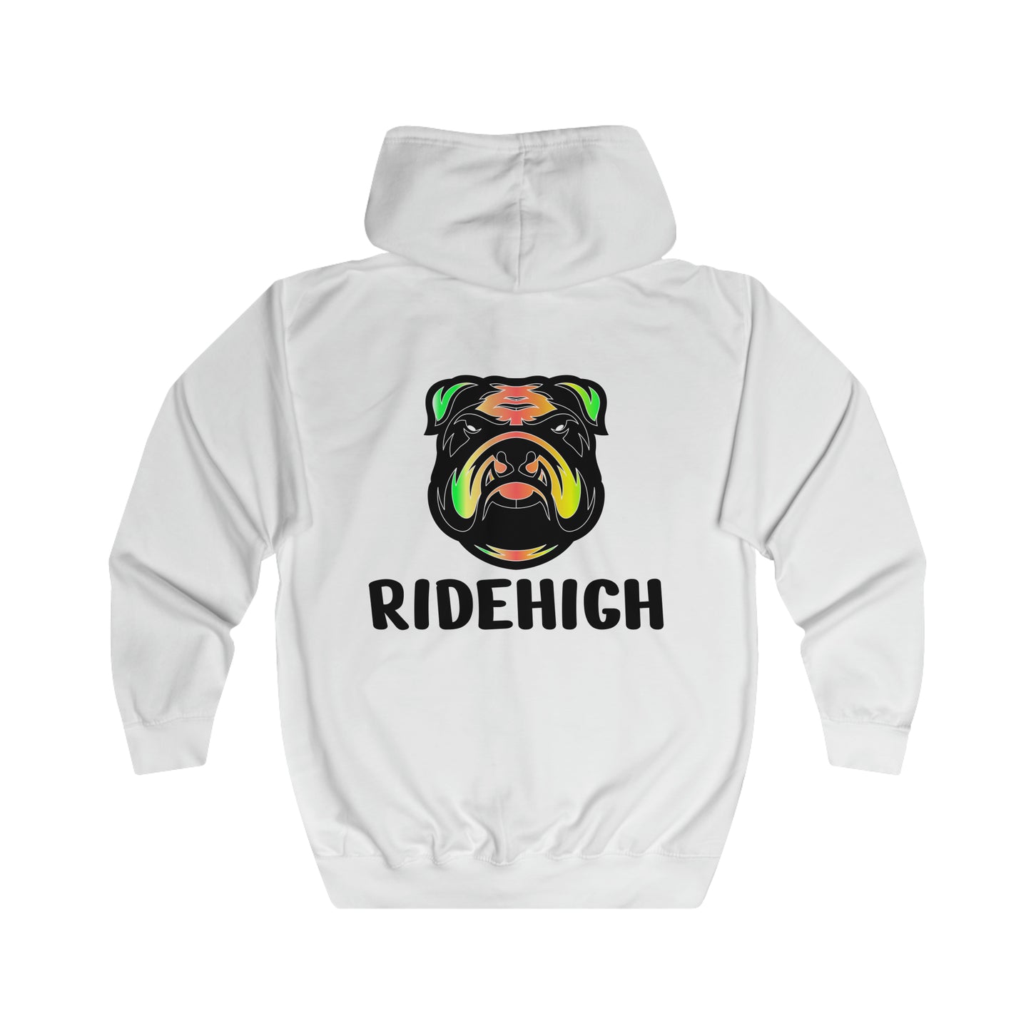 RIDEHIGH Full Zip Hoodie SKI/MTB Logo