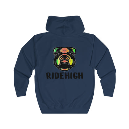 RIDEHIGH Full Zip Hoodie SKI/MTB Logo