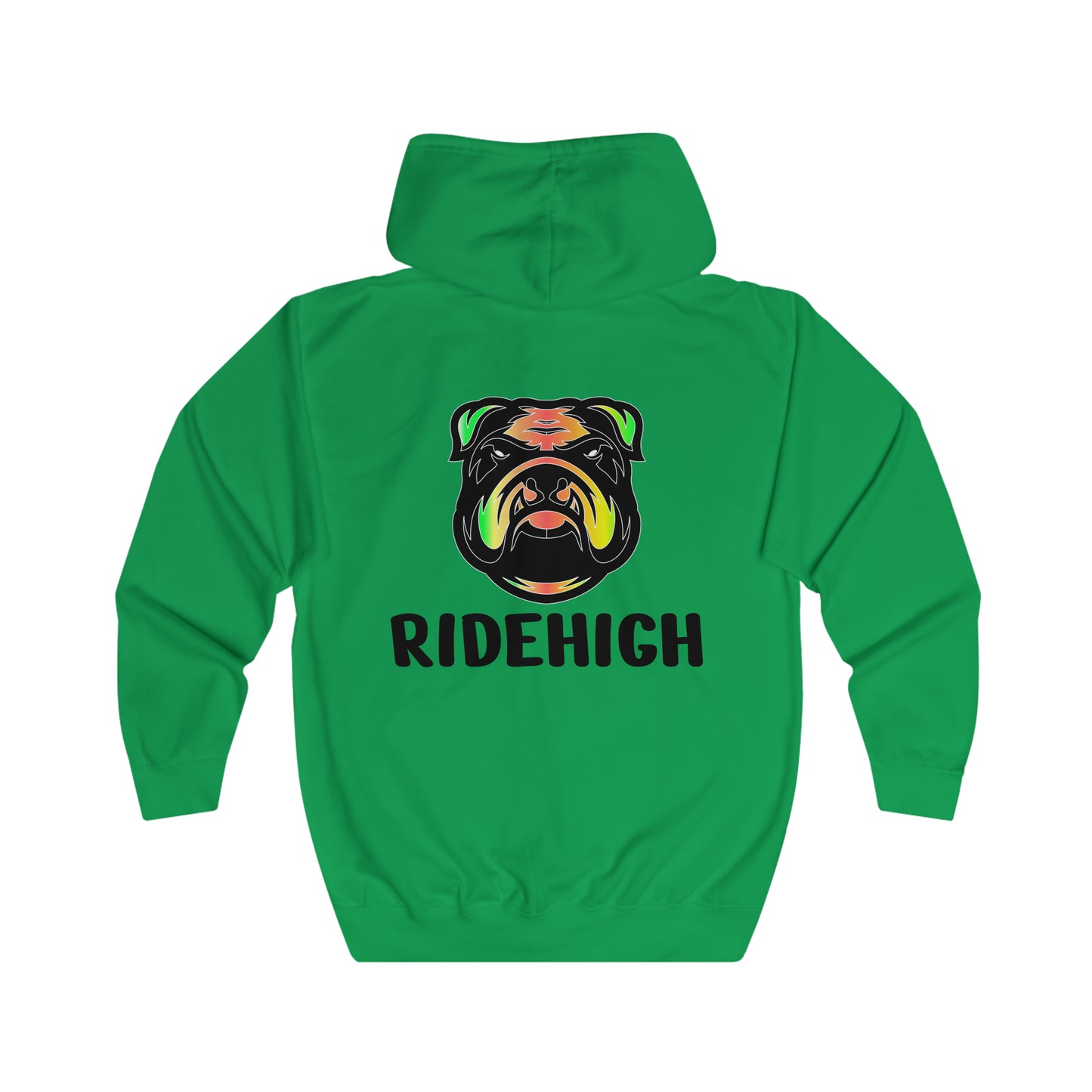 RIDEHIGH Full Zip Hoodie SKI/MTB Logo