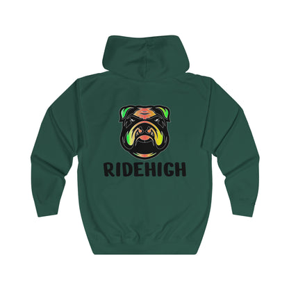 RIDEHIGH Full Zip Hoodie SKI/MTB Logo