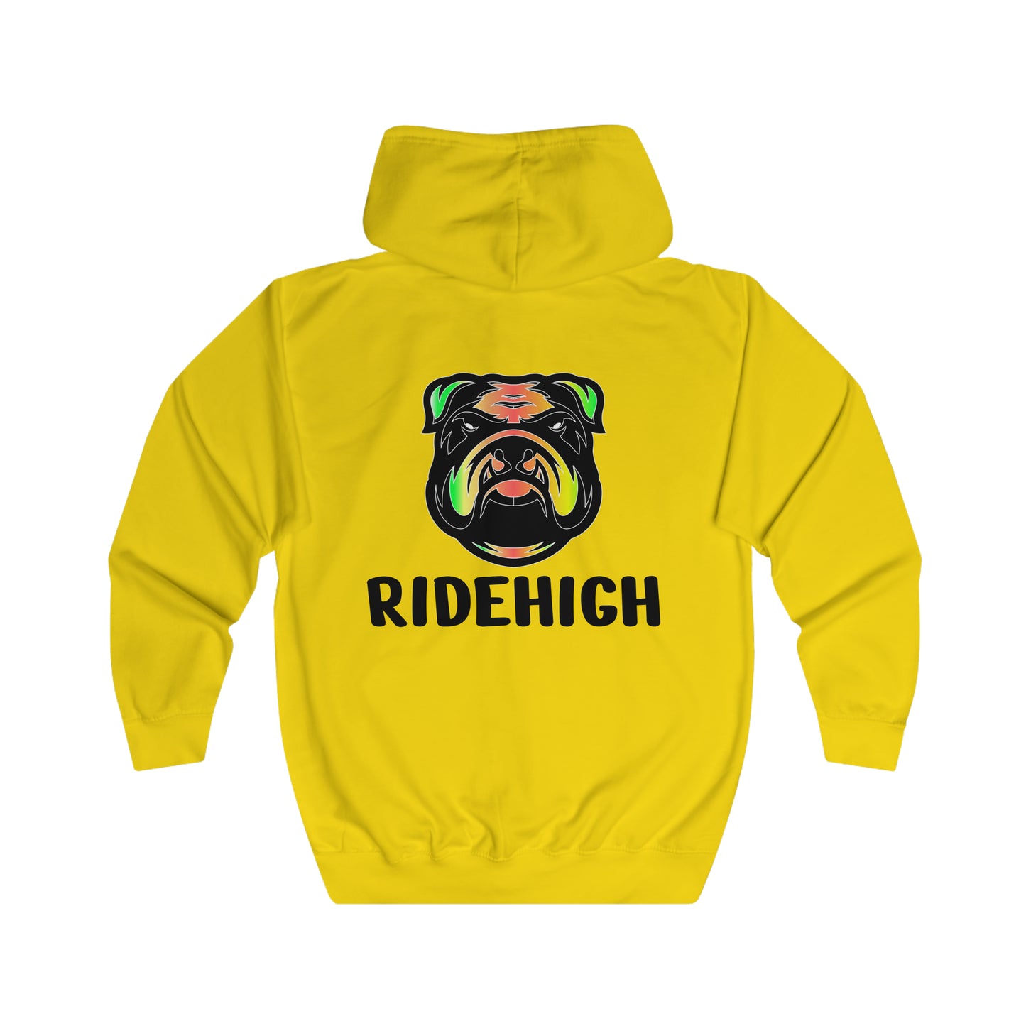 RIDEHIGH Full Zip Hoodie SKI/MTB Logo