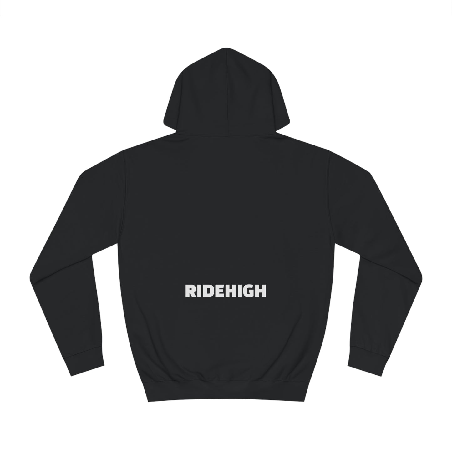 RIDEHIGH Hoodie Logo Plain Front and Rear