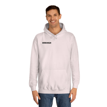 RIDEHIGH Hoodie Logo Plain Front and Rear