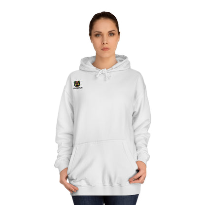 RIDEHIGH Ski Hoodie Small Logo and slogan rear