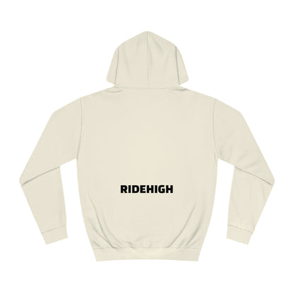 RIDEHIGH Hoodie Logo Plain Front and Rear