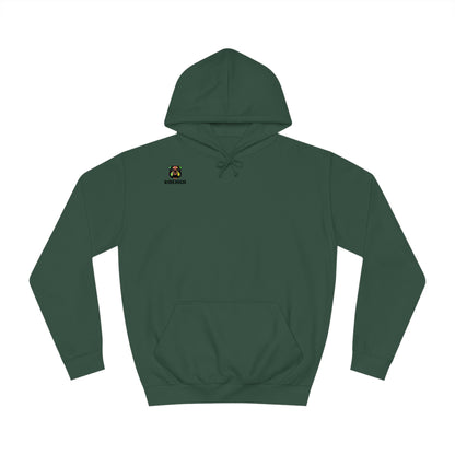 RIDEHIGH Ski Hoodie Small Logo and slogan rear