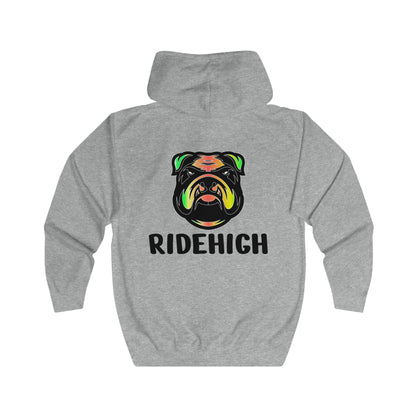 RIDEHIGH Full Zip Hoodie SKI/MTB Logo