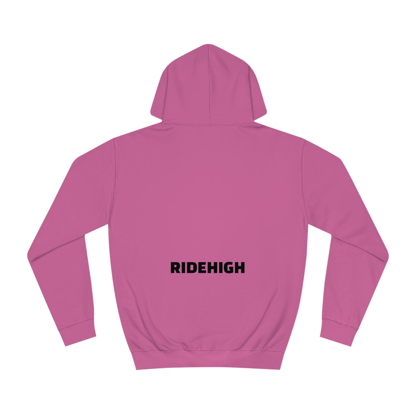 RIDEHIGH Hoodie Logo Plain Front and Rear