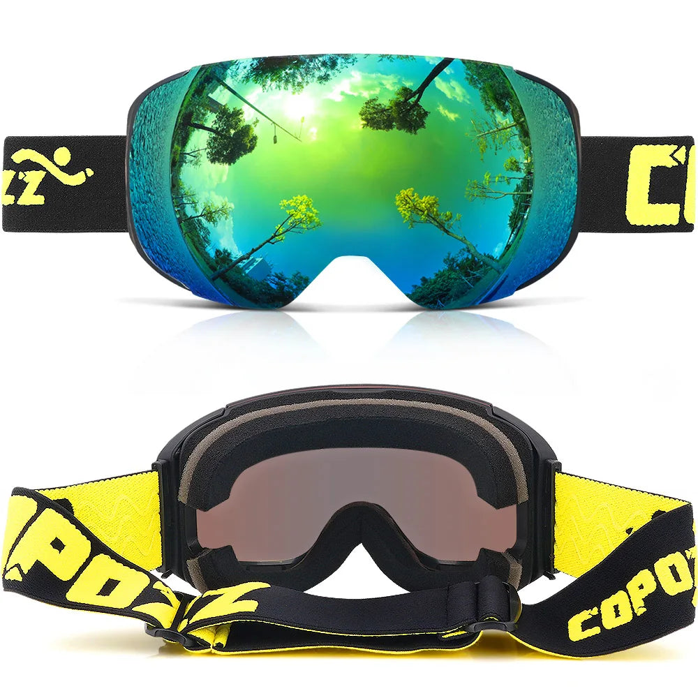 COPOZZ Magnetic ski goggles