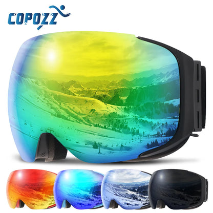 COPOZZ Magnetic ski goggles