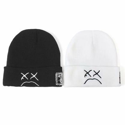 Ski Beanie Cross Eyes Design