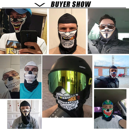 Ski Balaclava face Prints