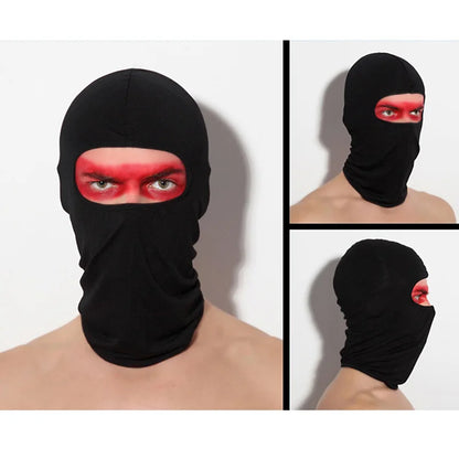 Black Ski Mask Full Face Muti Colours