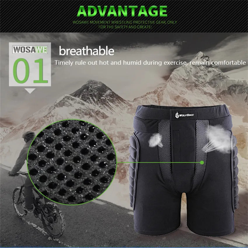 WOSAWE Padded SKI Shorts