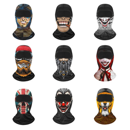 Ski Balaclava face Prints