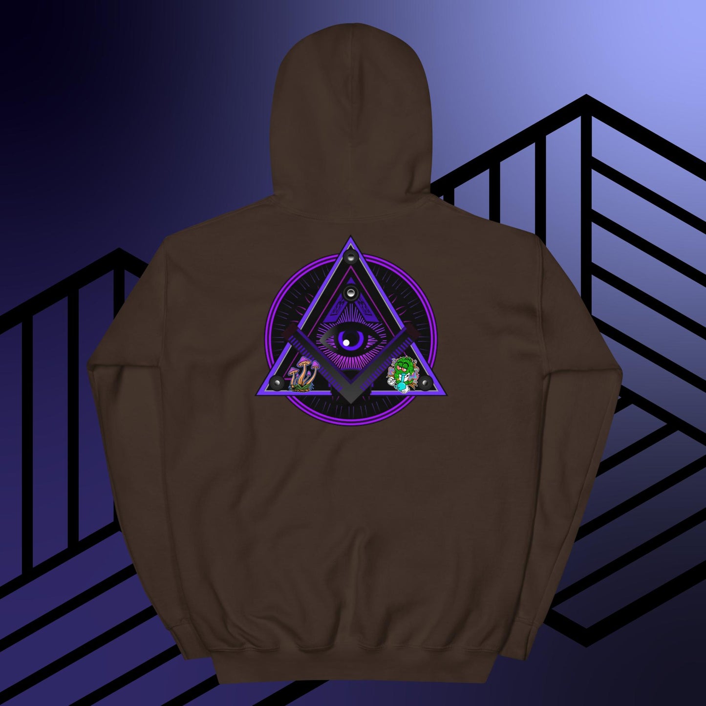 RIDEHIGH All Seeing Eye Embroidered Hoodie