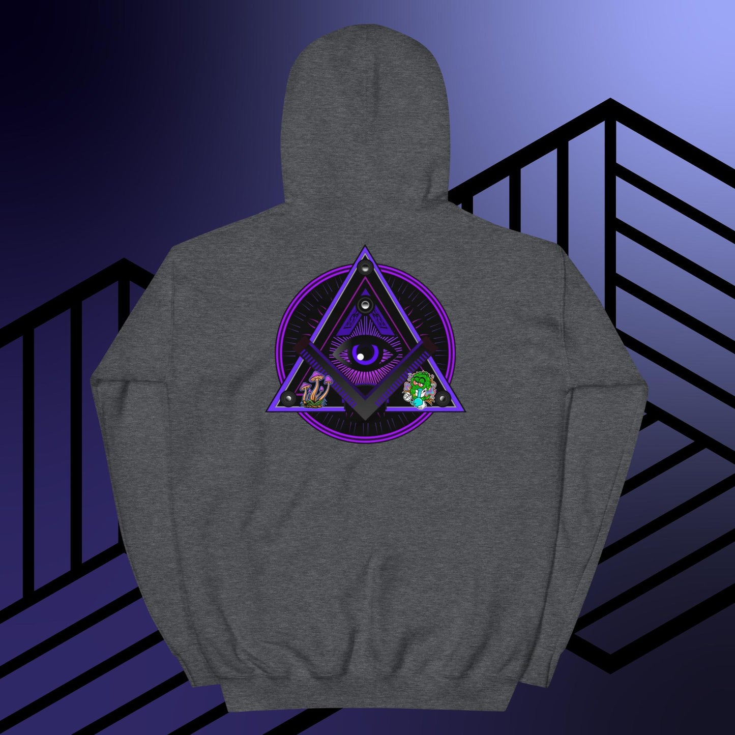 RIDEHIGH All Seeing Eye Embroidered Hoodie