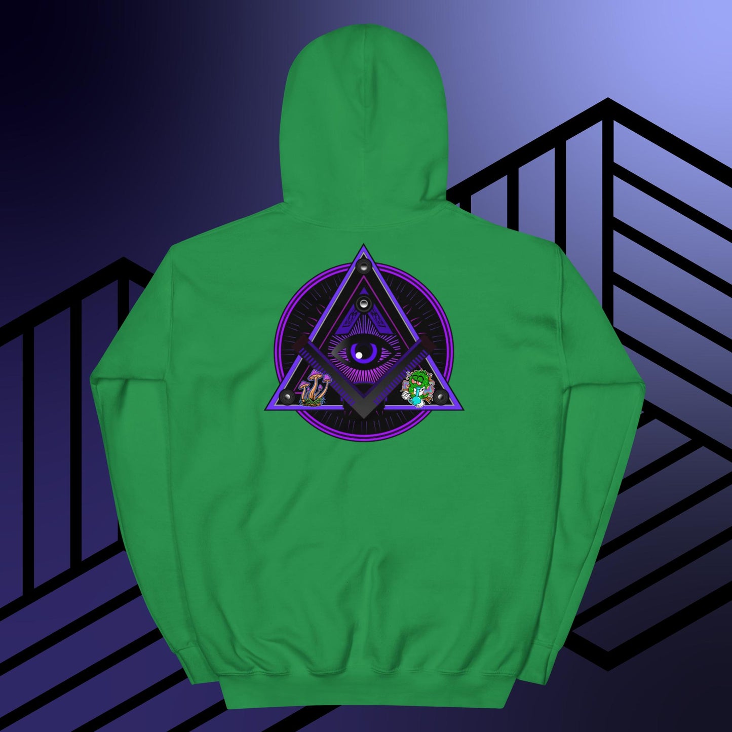 RIDEHIGH All Seeing Eye Embroidered Hoodie