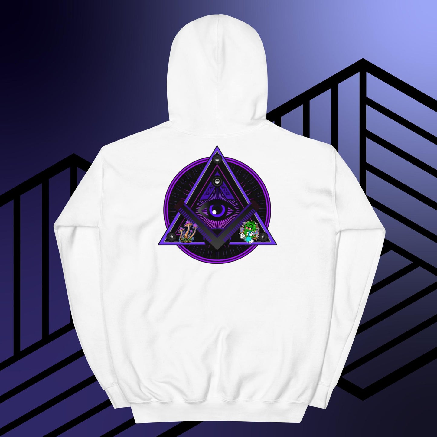 RIDEHIGH All Seeing Eye Embroidered Hoodie