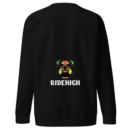 RIDEHIGH Embroidered Crew Neck Casual Sweater