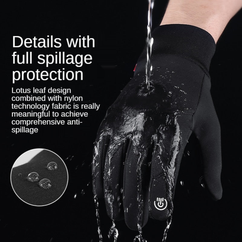 Waterproof Gloves phone touch compatible