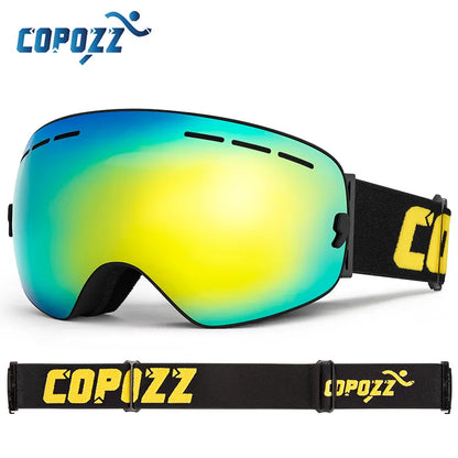 COPOZZ Brand Ski Goggles wide view