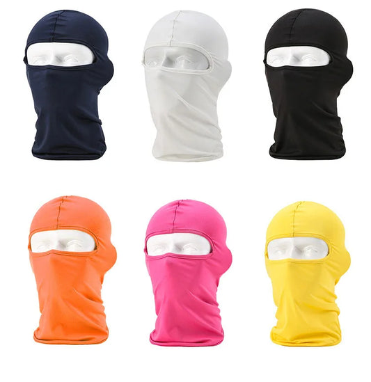 Black Ski Mask Full Face Muti Colours